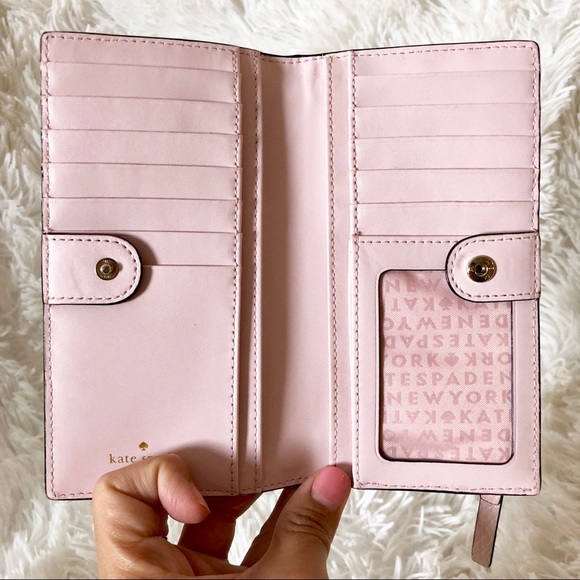 Kate Spade- soft pink Cameron st wallet - Picture 7 of 8